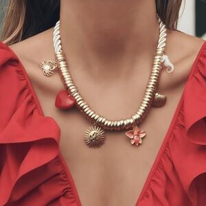 “Sunsets Ready” Cord Charm Necklace